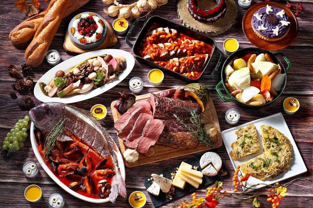 ＜9月1日－10月31日＞<br>フレンチ・ビストロランチ＆ディナーブッフェ