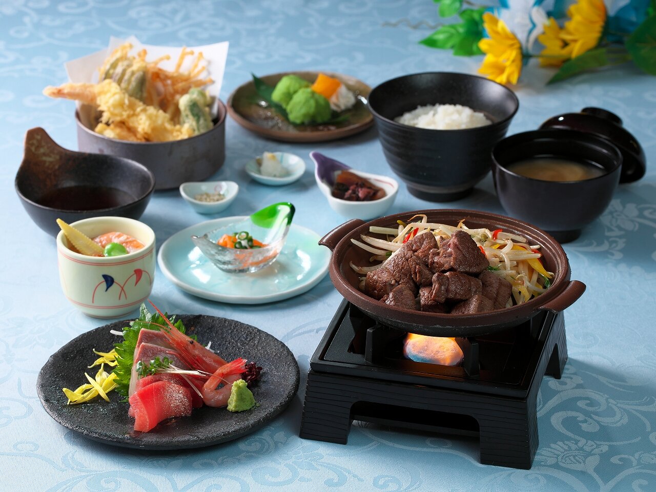スカイダイニング 彩風│特別御膳表示