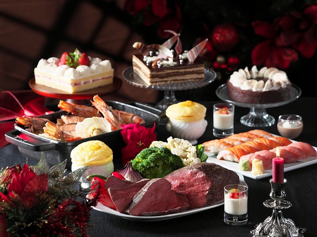 〈5日間限定〉クリスマスディナーブッフェ表示